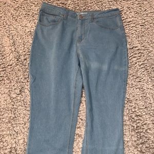 High rise skinny jeans